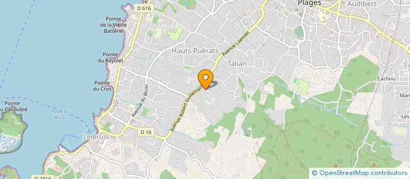 localisation de l'entreprise MONSIEUR PATRICK FOTIA à SIX-FOURS-LES-PLAGES