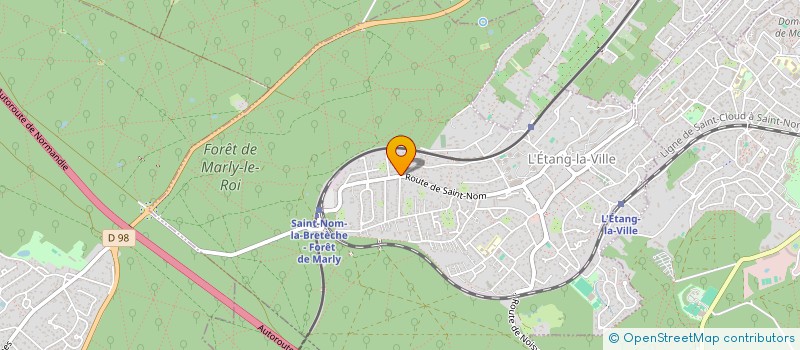 localisation de l'entreprise MONSIEUR PATRICK FOUCAUD-ROYER à L'ETANG-LA-VILLE