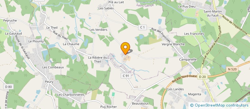 localisation de l'entreprise MONSIEUR PATRICK FOUGERAS  SAINT-GENCE