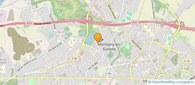 localisation de l'entreprise MONSIEUR PATRICK FOUINAT à MONTIGNY-EN-GOHELLE