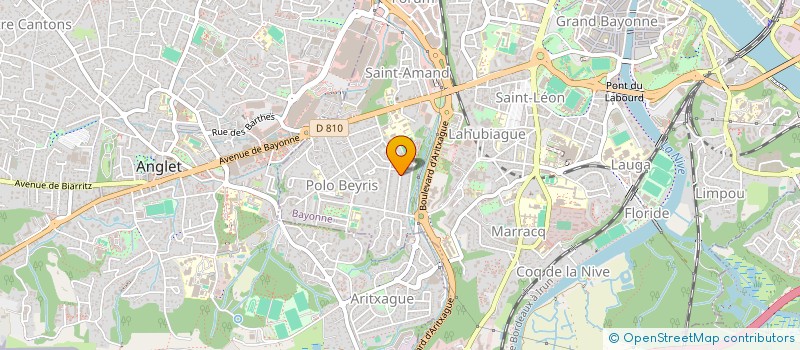 localisation de l'entreprise MONSIEUR PATRICK FOURGEAUD  BAYONNE