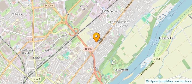 localisation de l'entreprise MONSIEUR PATRICK FOURNEAU  LA CHAUSSEE-SAINT-VICTOR