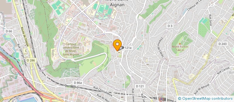 localisation de l'entreprise MONSIEUR PATRICK FOURNET à MONT-SAINT-AIGNAN