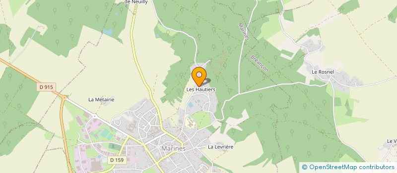 localisation de l'entreprise MONSIEUR PATRICK FOURNIER  MARINES