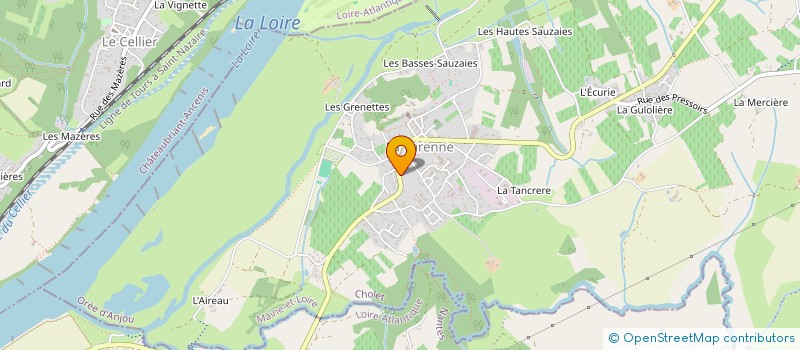 localisation de l'entreprise MONSIEUR PATRICK FOURRIER  OREE-D'ANJOU