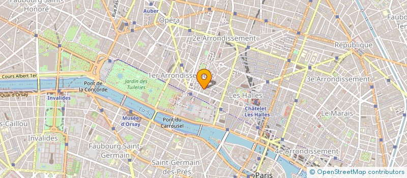 localisation de l'entreprise MONSIEUR PATRICK FOURTIN  PARIS