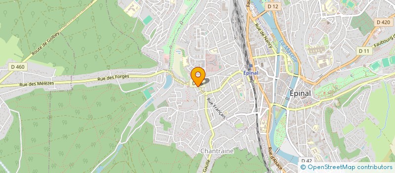 localisation de l'entreprise MONSIEUR PATRICK FRANCE  CHANTRAINE