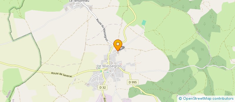 localisation de l'entreprise MONSIEUR PATRICK FRANCO  BANASSAC-CANILHAC