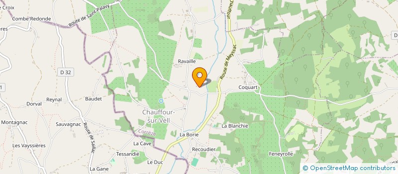 localisation de l'entreprise MONSIEUR PATRICK FRANCOIS  CHAUFFOUR-SUR-VELL