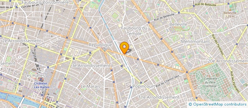 localisation de l'entreprise MONSIEUR PATRICK FRANCOIS  PARIS