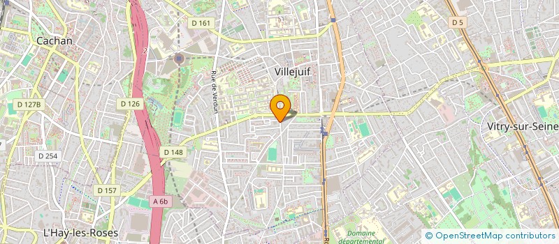 localisation de l'entreprise MONSIEUR PATRICK FREDERIC  VILLEJUIF