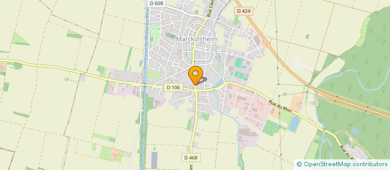 localisation de l'entreprise MONSIEUR PATRICK FREIBURGER  MARCKOLSHEIM