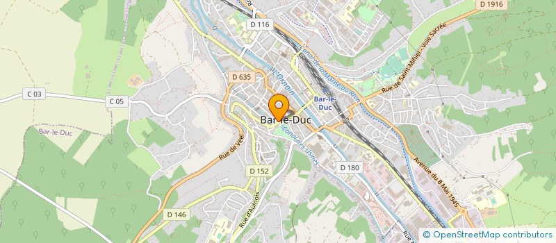 localisation de l'entreprise MONSIEUR PATRICK FREMOND à BAR-LE-DUC