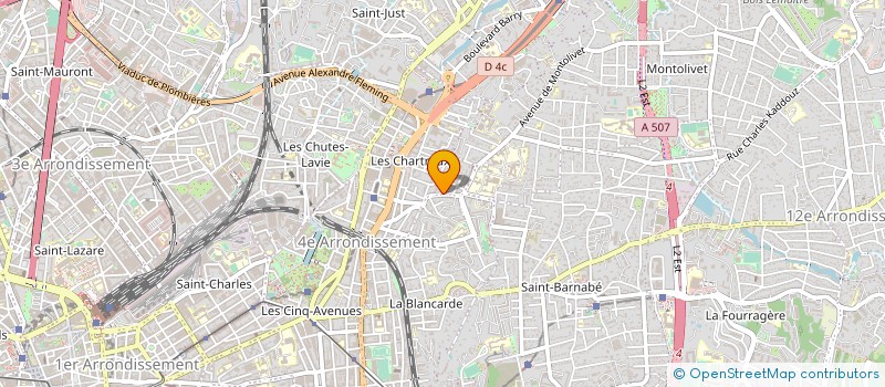 localisation de l'entreprise MONSIEUR PATRICK FRENDO à MARSEILLE