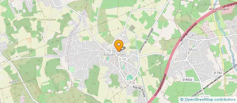 localisation de l'entreprise MONSIEUR PATRICK FRILET  AIGUES-VIVES