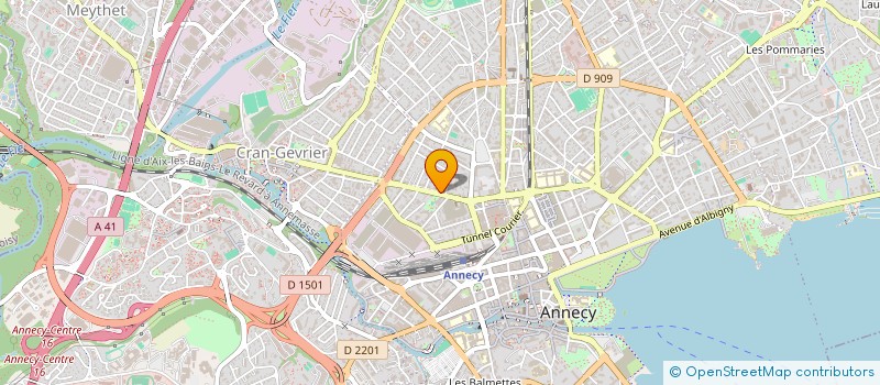 localisation de l'entreprise MONSIEUR PATRICK FRIOCOURT à ANNECY