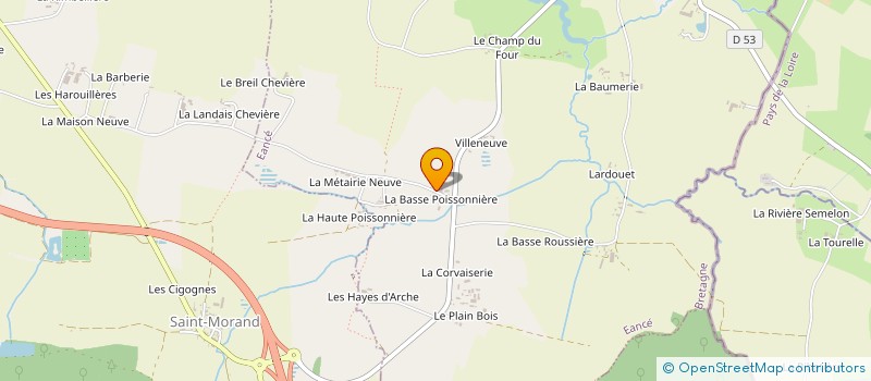 localisation de l'entreprise MONSIEUR PATRICK FROGER  EANCE