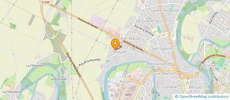 localisation de l'entreprise MONSIEUR PATRICK FRUY  NIORT