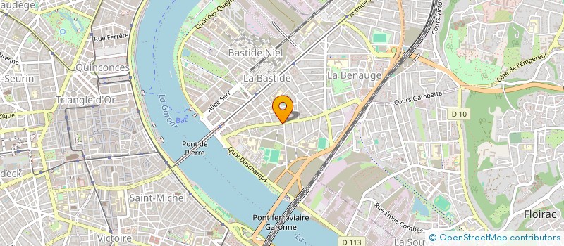 localisation de l'entreprise MONSIEUR PATRICK FUENTES à BORDEAUX