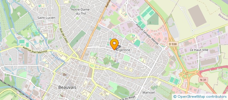 localisation de l'entreprise MONSIEUR PATRICK FURA à BEAUVAIS