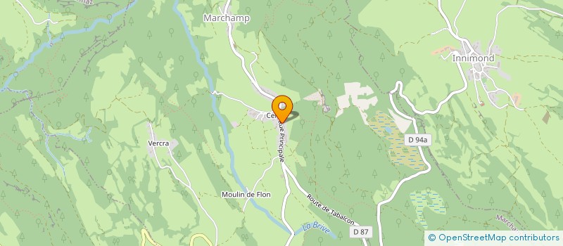 localisation de l'entreprise MONSIEUR PATRICK GABET  MARCHAMP