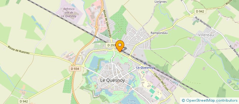 localisation de l'entreprise MONSIEUR PATRICK GABIOT à LE QUESNOY