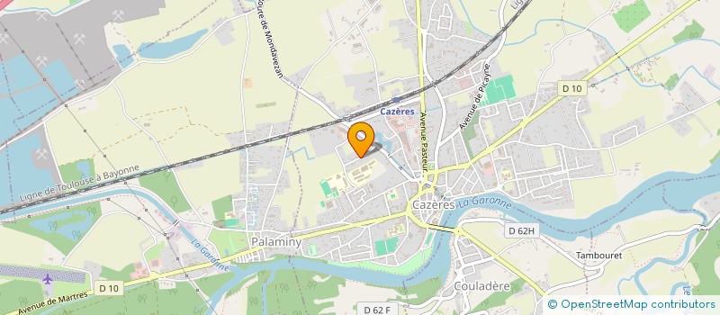 localisation de l'entreprise MONSIEUR PATRICK-GAEL NANA GASSA GONGA  CAZERES