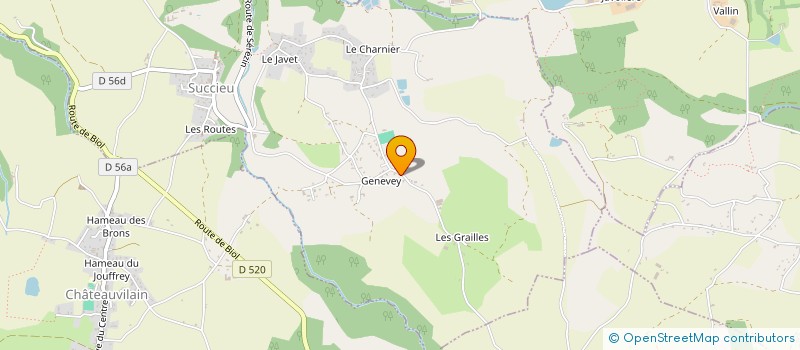 localisation de l'entreprise MONSIEUR PATRICK GAGET à SUCCIEU