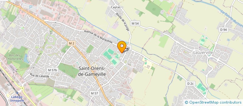 localisation de l'entreprise MONSIEUR PATRICK GAGNEROT à SAINT-ORENS-DE-GAMEVILLE