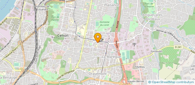 localisation de l'entreprise MONSIEUR PATRICK GAHAN  CENON