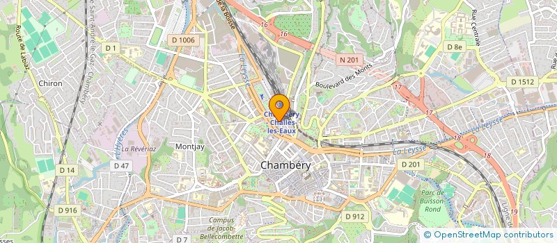 localisation de l'entreprise MONSIEUR PATRICK GAIDE à CHAMBERY