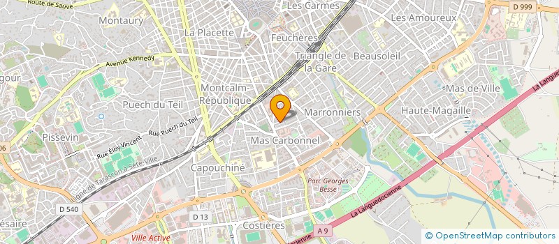 localisation de l'entreprise MONSIEUR PATRICK GAILLARD  NIMES