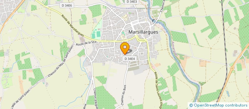 localisation de l'entreprise MONSIEUR PATRICK GAILLARD à MARSILLARGUES