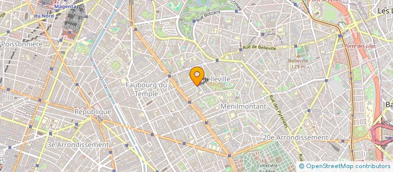 localisation de l'entreprise MONSIEUR PATRICK GAILLARDIN  PARIS