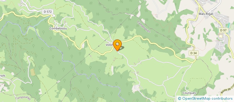 localisation de l'entreprise MONSIEUR PATRICK GALDEMAR  CAMPOURIEZ