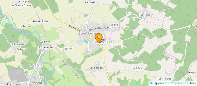 localisation de l'entreprise MONSIEUR PATRICK GALERNE à SAINT-SORNIN