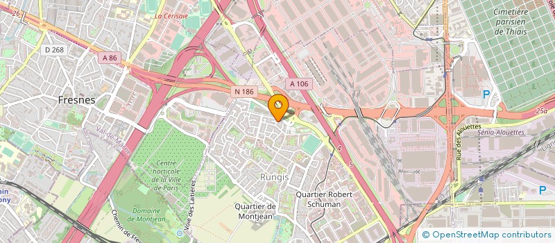 localisation de l'entreprise MONSIEUR PATRICK GALLOT  RUNGIS