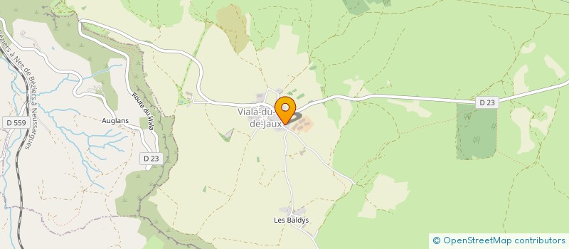 localisation de l'entreprise MONSIEUR PATRICK GALTIER  VIALA-DU-PAS-DE-JAUX