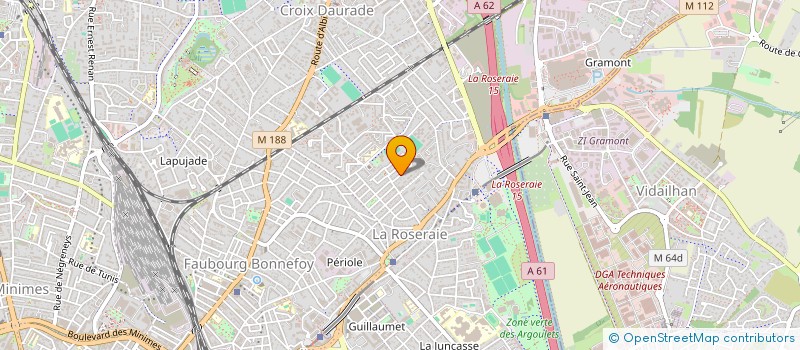 localisation de l'entreprise MONSIEUR PATRICK GALY à TOULOUSE