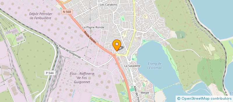 localisation de l'entreprise MONSIEUR PATRICK GAMMACURTA à FOS-SUR-MER