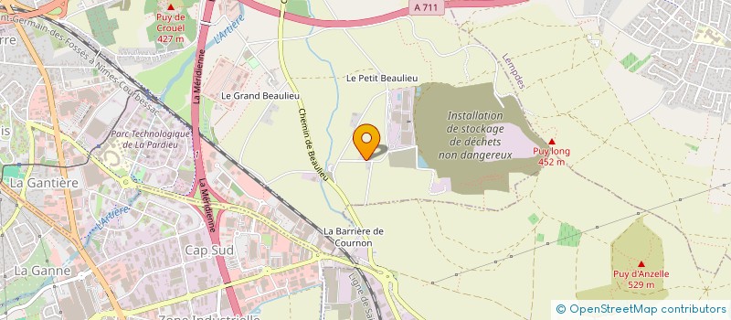 localisation de l'entreprise MONSIEUR PATRICK GAMMELL  CLERMONT-FERRAND