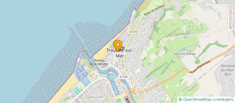 localisation de l'entreprise MONSIEUR PATRICK GANDOLFI à TROUVILLE-SUR-MER