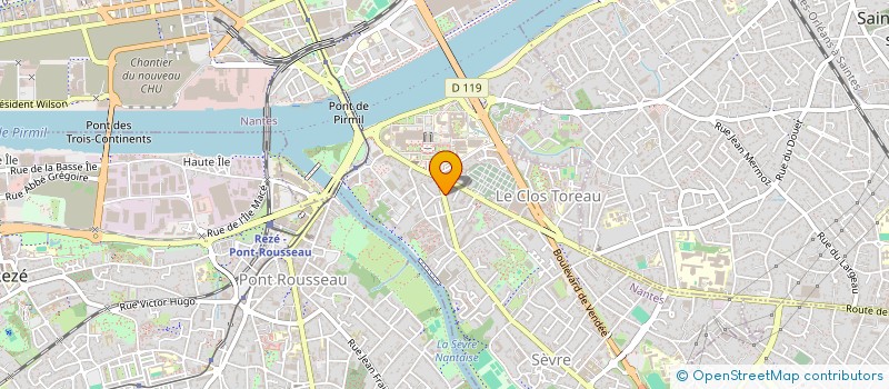 localisation de l'entreprise MONSIEUR PATRICK GANGNEUX à NANTES