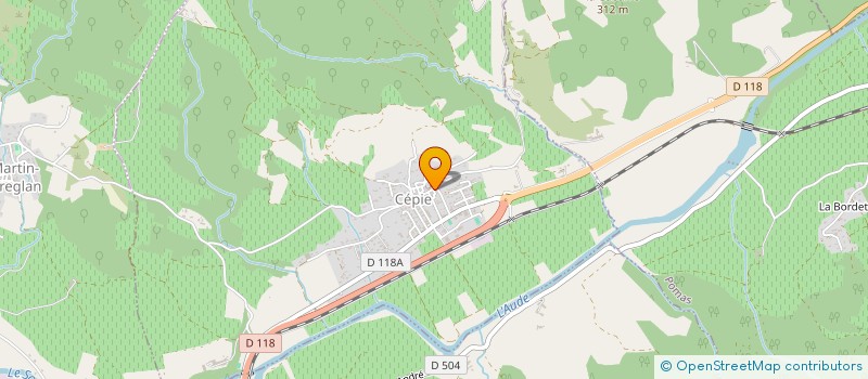 localisation de l'entreprise MONSIEUR PATRICK GANGNEUX  CEPIE