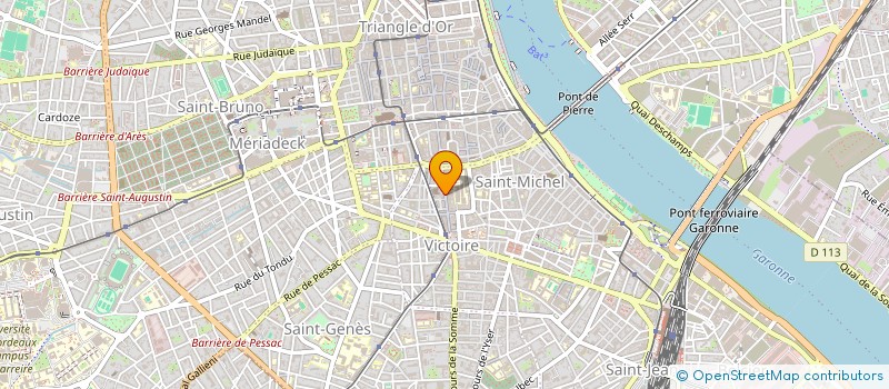 localisation de l'entreprise MONSIEUR PATRICK GARCIA à BORDEAUX