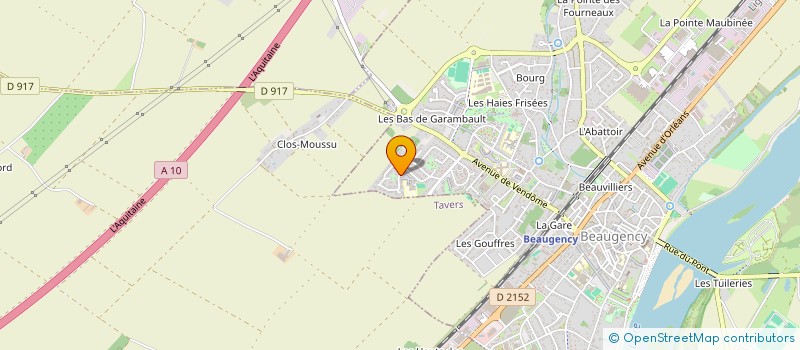localisation de l'entreprise MONSIEUR PATRICK GARCIA  BEAUGENCY