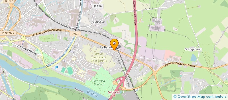 localisation de l'entreprise MONSIEUR PATRICK GARNIER à NEVERS