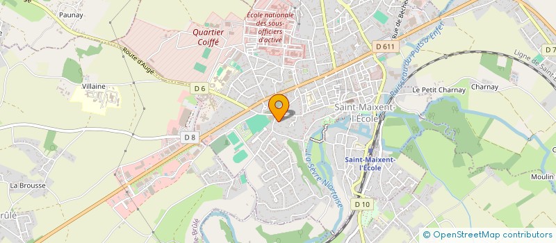 localisation de l'entreprise MONSIEUR PATRICK GARRANDEAU  SAINT-MAIXENT-L'ECOLE