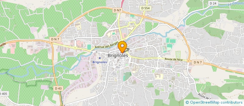 localisation de l'entreprise MONSIEUR PATRICK GARRUS à BRIGNOLES
