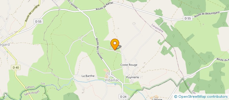 localisation de l'entreprise MONSIEUR PATRICK GASC  VARAIRE